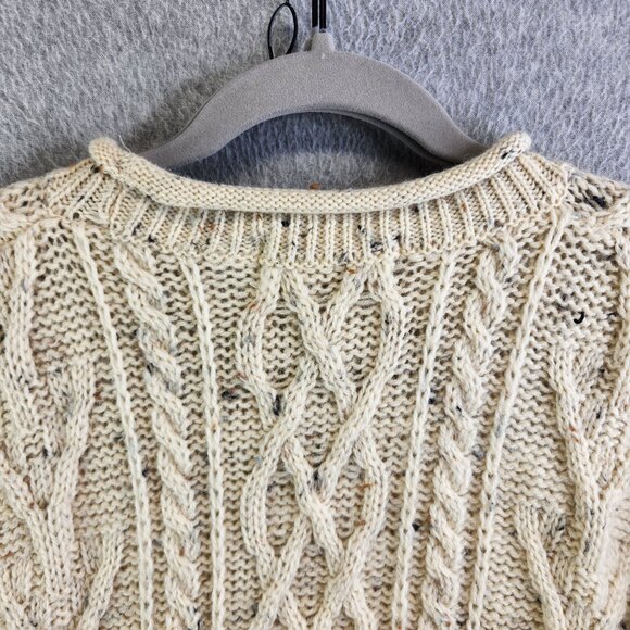 Tivoli Aran Sweater Mens XL Wool Cable Knit Fisherman Irish Celtic Nautical - Picture 6 of 14